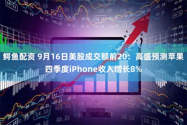 鳄鱼配资 9月16日美股成交额前20：高盛预测苹果四季度iPhone收入增长8%