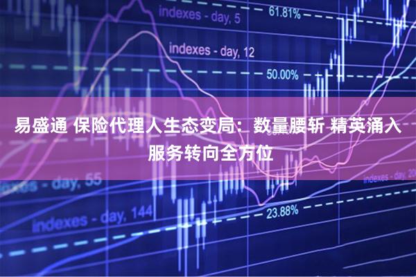 易盛通 保险代理人生态变局：数量腰斩 精英涌入 服务转向全方位